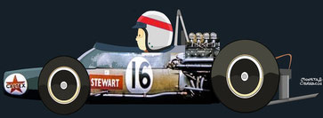 Jackie Stewart by Muneta & Cerracín