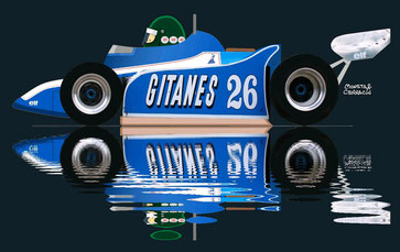 Jacques Laffite by Muneta & Cerracín