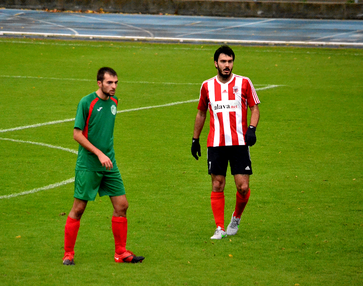 Jon Peral es el máximo goleador del Laudio hasta la fecha con 5 tantos.