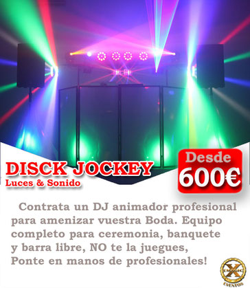 Contratar un disck jockey profesional para tu boda