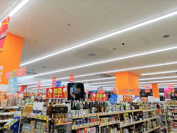 防カビ施工後の天井