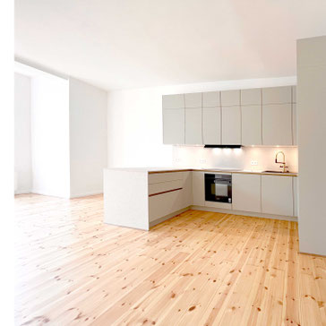 bauzeit berlin GmbH, Projektleitung, komplettsanierung altbauwohnung berlin-prenzlauer, Ausschreibung, Vergabe und Bauleitung aller Gewerke, Umsetzung der Planung, Qualitäts- und Bauzeitüberwachung, Aufmaß, Abnahmen und Prüfungen, Gewährleitungsmanagment