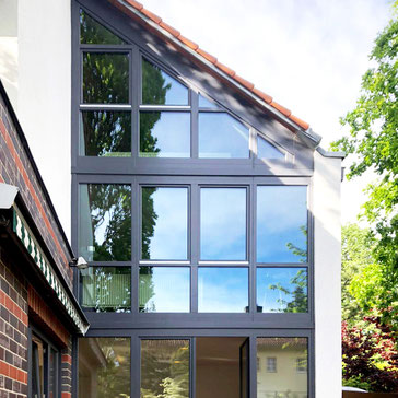 bauzeit berlin GmbH, Giebelverglasung, Haussanierung,  Wohnungsumbau, Renovierung, Tischlerei, Wohnungssanierung, Badrennovierung, Badsanierung, Handwerker