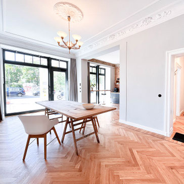 bauzeit berlin GmbH, Projektleitung, komplettsanierung altbauwohnung berlin-friedrichshain, Vergabe und Bauleitung aller Gewerke, Umsetzung der Planung, Qualitäts- und Bauzeitüberwachung, Aufmaß, Abnahmen und Prüfungen, Gewährleitungsmanagment