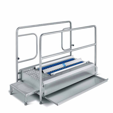 Máquina de limpeza de solas de passagem versão ECO dry