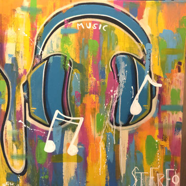 Stereo 60 x 60 Acryl   