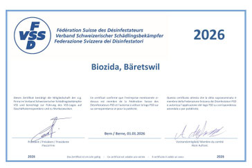 VSS-Zertifikat 2025