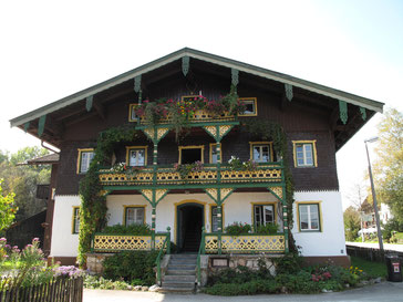 Die Denkmalschutz Immobilie Makler historischer Häuser Wohnhaus in Inzell