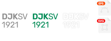 DJK-SV Wasseralfingen 1921 e.V. Typo-Logo Vektordatei
