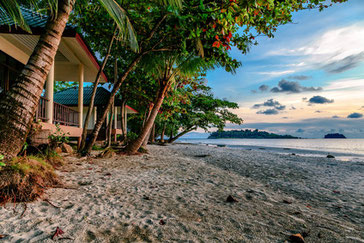 Es gibt noch teils kleine, sympathische Backpacker-Bungalows auf Koh Chang.