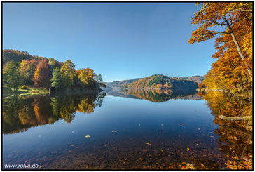 Rursee # Herbst # Indian Summer # Spiegelung