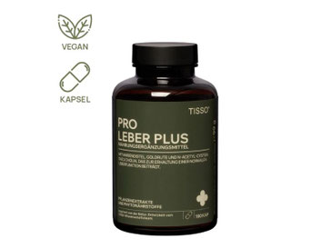 Tisso Pro Leber Plus zur Unterstützung der Leber bei einer natürlichen Entgiftung des Körpers