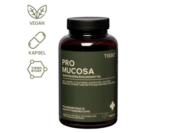 Pro Mucosa von Tisso zur Regeneration der Darmschleimhaut und bei Leaky Gut für eine gesunde Verdauung