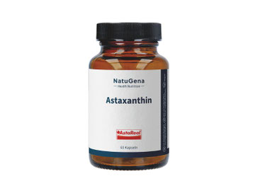  4 mg reines Astaxanthin von Natugena aus der Mikroalge Haematococcus pluvialis