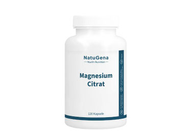 Natugena Optimal dosiertes Magnesium in Citratform, gute Magnesiumversorgung durch die Magnesiumverbindung organischer Herkunft – egal welche pH-Wert-Situation im Magen-Darm-Trakt vorherrscht