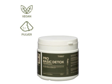 Pro Basic Detox von Tisso wird als Unterstützung für den Verdauungs- und Entgiftungsprozess beschrieben. Es bindet im Darm Giftstoffe wie Schwermetalle und leitet sie über den Darm aus, wobei Leber und Nieren entlastet werden.