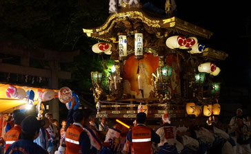 星田神社　秋祭り