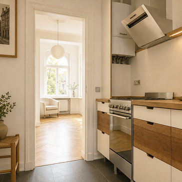 bauzeit berlin GmbH, komplettsanierung altbauwohnung berlin-prenzlauer berg Bauleitung, Ausschreibung, Vergabe und Bauleitung aller Gewerke, Umsetzung der Planung, Qualitäts- und Bauzeitüberwachung, Aufmaß, Abnahmen und Prüfungen, Gewährleitungsmanagment