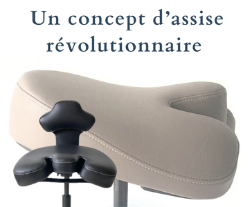Siege selle dentaire ultra confort, le siège dentaire le plus ergonomique