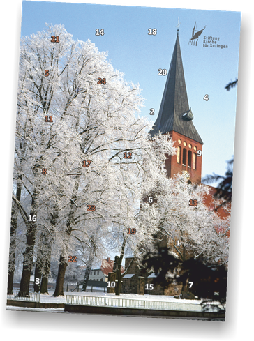 Adventskalender 2017 der Stiftung Kirche für Sulingen