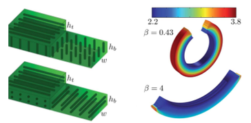 Structural models gels parallel fibers