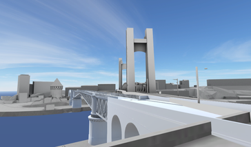 Capture d’écran de l’animation réalisée par le Centre européen de réalité virtuelle.
