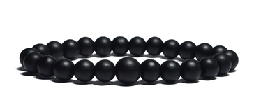 Bracelet noir mat 