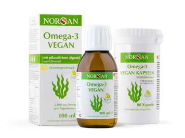 Norsan, Omega 3 Fettsäuren, Algenöl, Fischöl, gesunde Öle, antientzündlich, entzündungshemmend, gesunde Zelle, Zellgesundheit