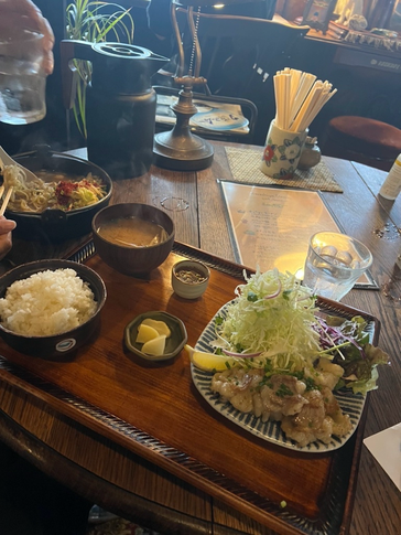 塩ホルモン定食