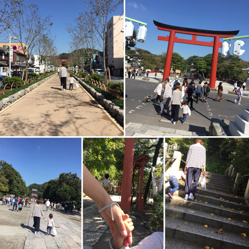 ママとなっちゃん(娘)に導かれるように鎌倉へ!!横浜・美容室 休日は