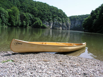 Mit dem Leistencanadier durch den Donaudurchbruch bei Kelheim