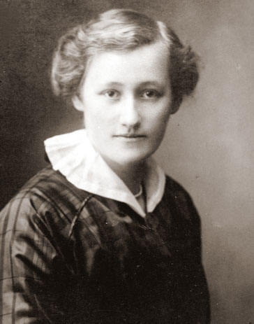 Meine Urgroßmutter Helene Willnecker in jungen Jahren