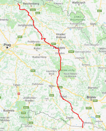 gefahren 343km
