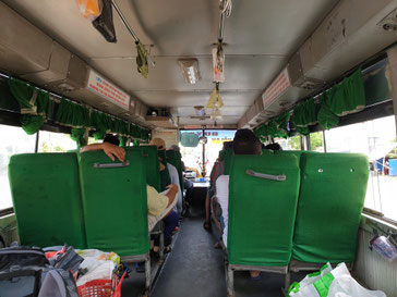 Vietnamesischer Bus, Da Nang nach Hoi An