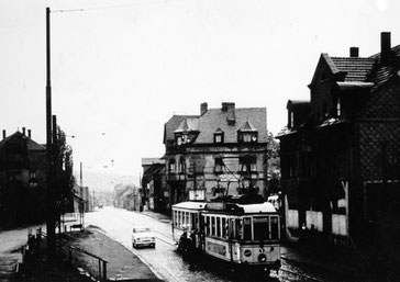 Dudweiler, Saarbrücker Straße, Straßenbahn