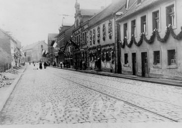 Dudweiler, Saarbrücker Straße, 1900