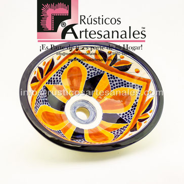 <img src="Ovalín Tradicional Especial Ovalado Plaza Terracota.jpg" alt=" Ovalín Tradicional Especial Ovalado decorado mexicano Jesenia 1 pintado a mano para sobre Poner hecho en México 100% a mano" />