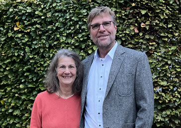 Ehemalige und aktueller 1. Vorsitzender: Ingrid Schaal und Stefan Michels