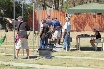 Matt Le Poidevin takes aim