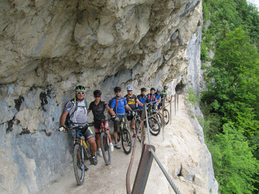 Für die Ideallinie: Streckenbesichtigung Ewige Wand zur Salzkammergut-Trophy ©Peter Perstl