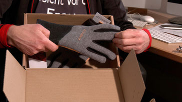 Winter-Fahrradhandschuhe von CHIBA All Natural Glove