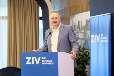Burkhard Stork, ZIV-Geschäftsführer / Bildnachweis: ZIV – Die Fahrradindustrie | julia-laatsch.de