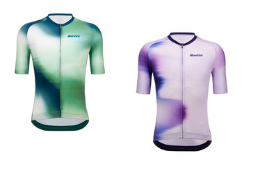 Polartec x Santini: Unisex Trikot Ombra / Das Design bietet eine große Palette an Farbvarianz. Ganze sechs verschiedene, moderne Farbdesigns stehen zur Auswahl.