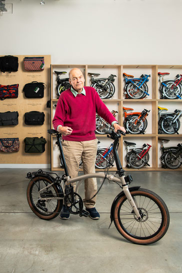 Andrew Ritchie with G Line ©Brompton