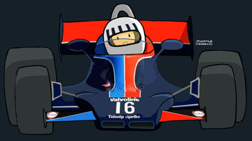 Tom Pryce by Muneta & Cerracín