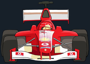 Michael Schumacher by Muneta & Cerracín