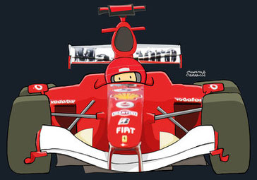 Michael Schumacher by Muneta & Cerracín