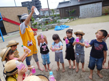 大雨シャワー！