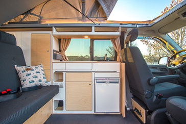 Campingausbau für gebrauchte VW T5 und T6 Transporter