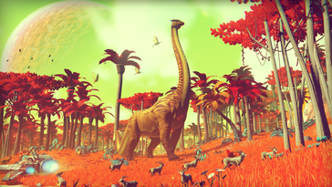 Die Flora und Fauna ist farbenfroh [Quelle: Hello Games]
